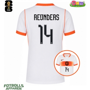Nederländerna Tijjani Reijnders #14 Bortatröja Kvinnor VM 2026 Kortärmad